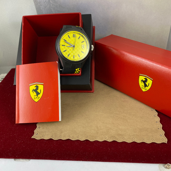 Ferrari Movado Watch, Toy Car, Pen Package - Picture 7 of 7